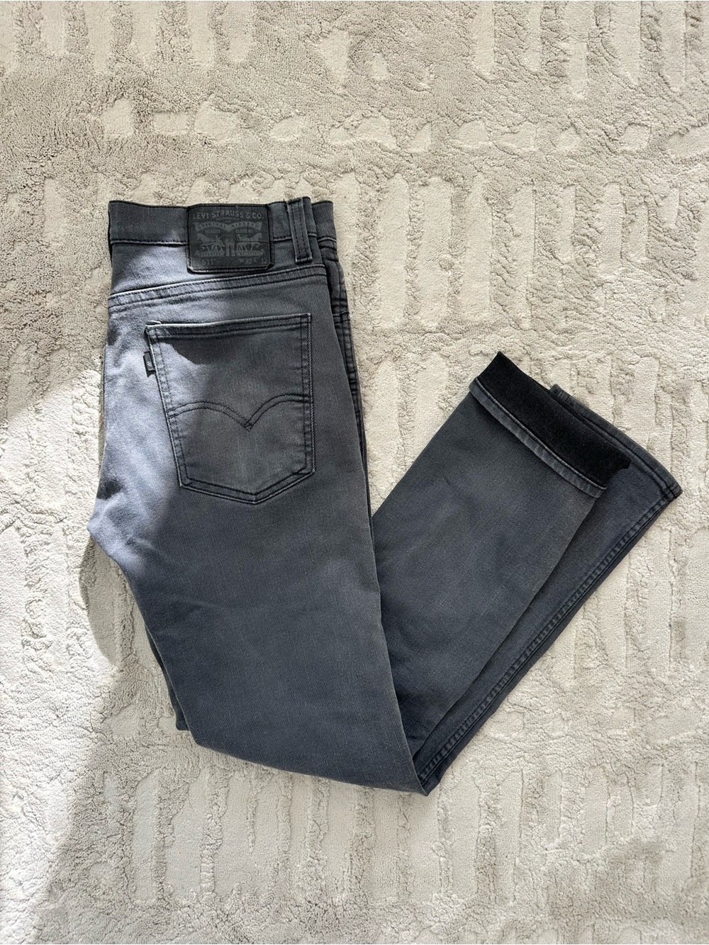 Levi's Men's 511 Charcoal Slim Jeans